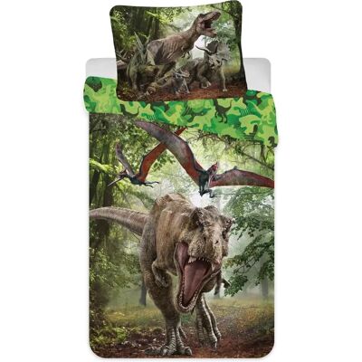 Zestaw Pościeli Mikrofibra Jurassic World Forest Zestaw Pościeli Mikrofibra Jurassic World Forest