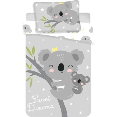 Sweet Home Housse de bébé coton Koala - 100x135 cm - Publicité Sweet Home Housse de bébé coton Koala - 100x135 cm - Publicité
