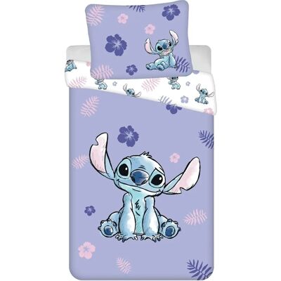 Conjunto de roupa de cama Disney Lilo e Stitch roxo - 140x200cm Conjunto de roupa de cama Disney Lilo e Stitch roxo - 140x200cm