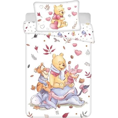 Fronha de berço Winnie The Pooh 100 x 135 cm - Algodão Fronha de berço Winnie The Pooh 100 x 135 cm - Algodão