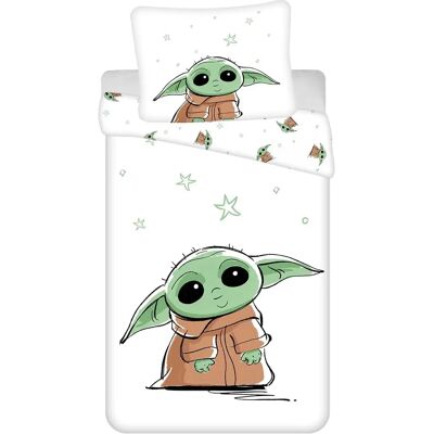 Sada povlečení na peřinu Baby Yoda Star Wars - Jednolůžko Sada povlečení na peřinu Baby Yoda Star Wars - Jednolůžko