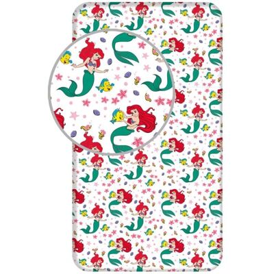 Lençol de solteiro Disney Ariel - 90x200 cm - Algodão Lençol de solteiro Disney Ariel - 90x200 cm - Algodão