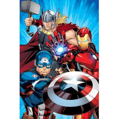Marvel Avengers Large Fleece Throw Blanket - Throw Blanket Marvel Avengers Large Fleece Throw Blanket - Throw Blanket
