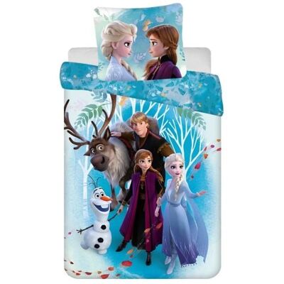 Disney Frozen Dekbedovertrek - 160x200cm, Rood, Kussensloop 70x80cm - Beddengoed Disney Frozen Dekbedovertrek - 160x200cm, Rood, Kussensloop 70x80cm - Beddengoed