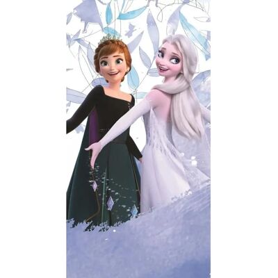 Disney Frozen Anna Elsa Badhanddoek - 140x70cm - Katoen Disney Frozen Anna Elsa Badhanddoek - 140x70cm - Katoen