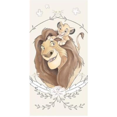 Disney Simba kylpypyyhe - 70x140cm - Puuvilla Disney Simba kylpypyyhe - 70x140cm - Puuvilla