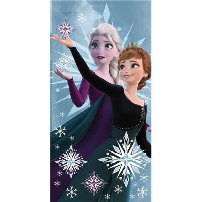 Disney Frozen Anna Elsa Beach Towel - 140x70cm - Cotton Disney Frozen Anna Elsa Beach Towel - 140x70cm - Cotton