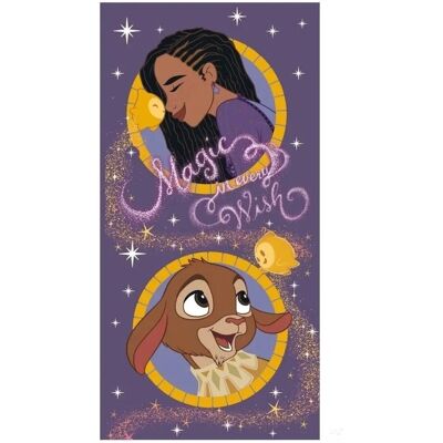 Fialový plážový ručník Disney Wish - Pláž, Bazén, Koupelna Fialový plážový ručník Disney Wish - Pláž, Bazén, Koupelna