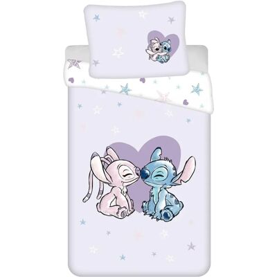 Zestaw pościeli Disney Lilo & Stitch Serce - Rozmiar Europejski Zestaw pościeli Disney Lilo & Stitch Serce - Rozmiar Europejski