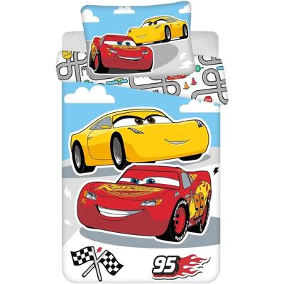 Fronha de Cama Infantil Cars Lightning McQueen - 100x135cm Fronha de Cama Infantil Cars Lightning McQueen - 100x135cm