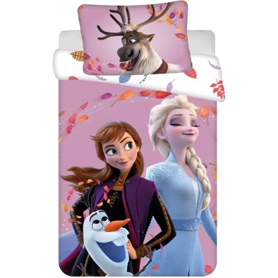 Disney Frozen Vento Enxoval de Algodão para Crianças 100x135cm Disney Frozen Vento Enxoval de Algodão para Crianças 100x135cm