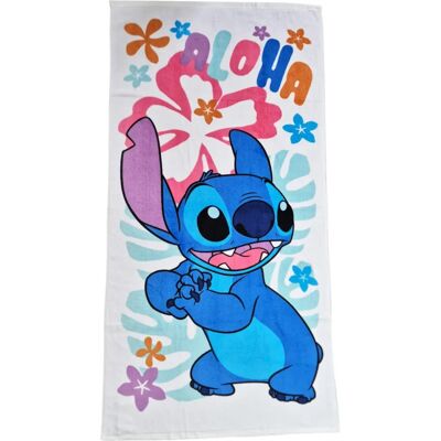 Disney Stitch Rannanpyyhe - Kukat - 70x140cm - Puuvilla Disney Stitch Rannanpyyhe - Kukat - 70x140cm - Puuvilla
