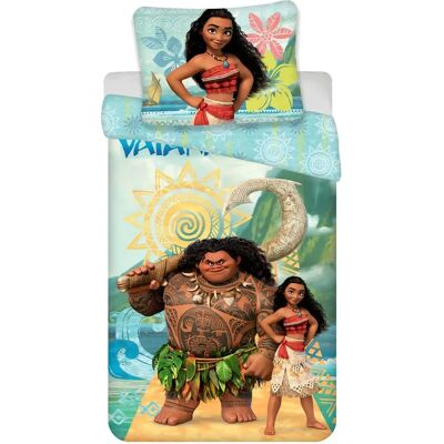 Saco de edredão Disney Vaiana - 140 x 200 cm Multicolor Saco de edredão Disney Vaiana - 140 x 200 cm Multicolor