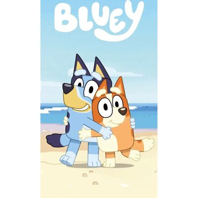 Toalha de praia de algodão Bluey - 70x140cm - Toalha de praia Toalha de praia de algodão Bluey - 70x140cm - Toalha de praia