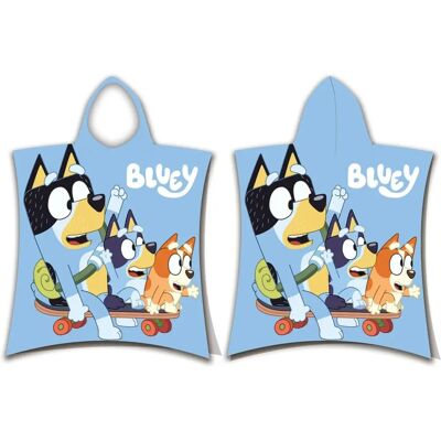 Bluey Poncho - 50 x 115 cm - Bavlna - Pončo Bluey Poncho - 50 x 115 cm - Bavlna - Pončo