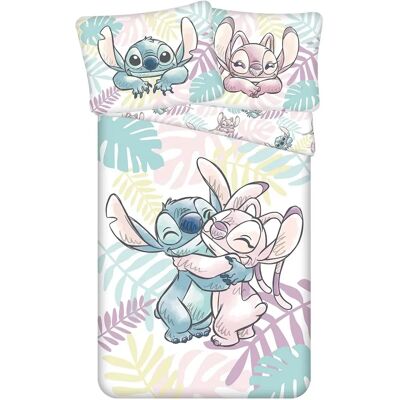 Disney Stitch és Angel paplanvédő - Fordítható, 140x200 cm Disney Stitch és Angel paplanvédő - Fordítható, 140x200 cm