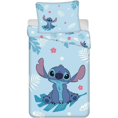 Fronha de Edredão Disney Lilo e Stitch Azul - 140x200 cm Fronha de Edredão Disney Lilo e Stitch Azul - 140x200 cm