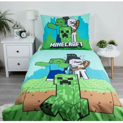 Povlak na peřinu Minecraft MOBS - 140x200cm - Bavlna Povlak na peřinu Minecraft MOBS - 140x200cm - Bavlna