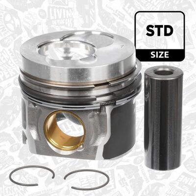 ET ENGINETEAM - PM001900 - 79,5 mm Bohrung - 66 mm Bolzenlänge - Piston kit ET ENGINETEAM - PM001900 - 79,5 mm Bohrung - 66 mm Bolzenlänge - Piston kit