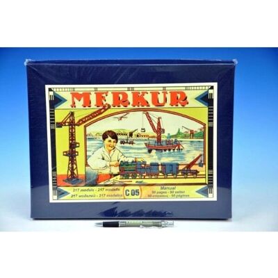 Merkur Classic C05 Stavebnice - 217 Modelů - Vzdělávací Hračka Merkur Classic C05 Stavebnice - 217 Modelů - Vzdělávací Hračka