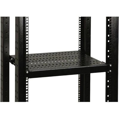 Conteg 26205063 19-Zoll Netzwerkschrank-Regal - Schwarz Conteg 26205063 19-Zoll Netzwerkschrank-Regal - Schwarz