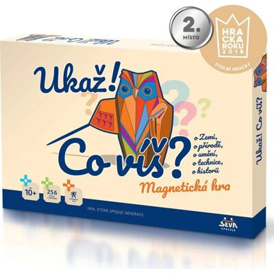 Bonaparte - Mrňousku! Ukaž!, co víš? (magnetická) - Board game Bonaparte - Mrňousku! Ukaž!, co víš? (magnetická) - Board game