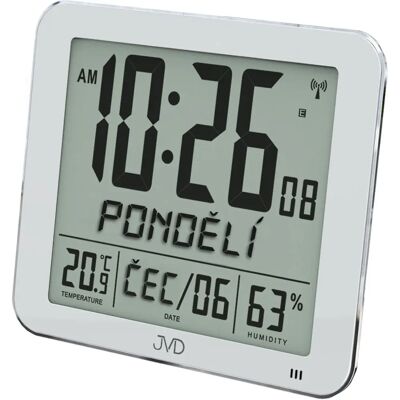 Digitální hodiny JVD DH9335.1 - Rádiem řízené, Budík, Teploměr Digitální hodiny JVD DH9335.1 - Rádiem řízené, Budík, Teploměr