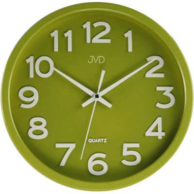 Ceas de Perete Verde Silențios JVD - Ceas de Perete Ceas de Perete Verde Silențios JVD - Ceas de Perete