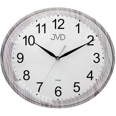 JVD nástěnné hodiny - Tichý chod - Kryt baterie chybí JVD nástěnné hodiny - Tichý chod - Kryt baterie chybí