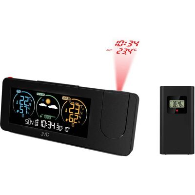 JVD RB3538.1 Zegar sterowany radiowo - Weather Station JVD RB3538.1 Zegar sterowany radiowo - Weather Station