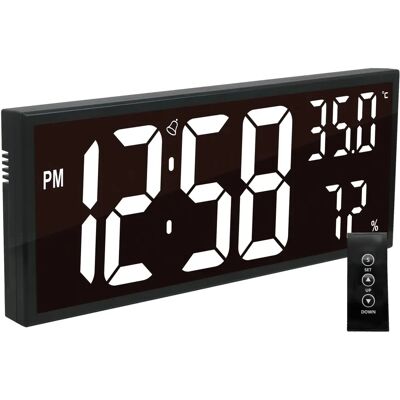 JVD Digitální hodiny s teploměrem a vlhkoměrem - digital clock JVD Digitální hodiny s teploměrem a vlhkoměrem - digital clock