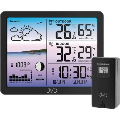 JVD RB3566.1 Zdalnie sterowana stacja pogodowa JVD RB3566.1 Zdalnie sterowana stacja pogodowa