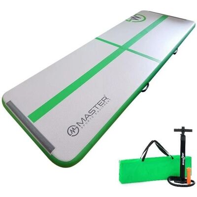 Airtrack - MASTER - Zielony - 300 x 100 x 10 cm - Airtrack mat Airtrack - MASTER - Zielony - 300 x 100 x 10 cm - Airtrack mat