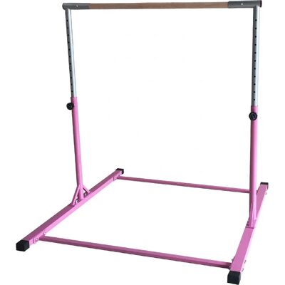 Master Freistehende Turnstange - 150cm Pink - Turngeräte Master Freistehende Turnstange - 150cm Pink - Turngeräte