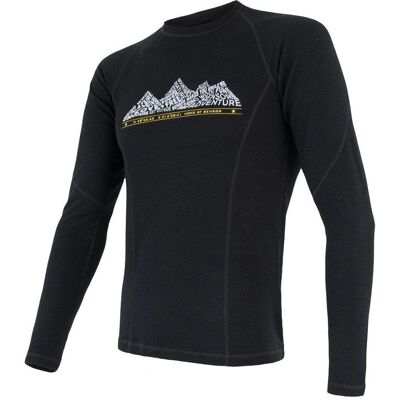 SENSOR - Merino DF Adventure - Černá - Velikost M - Triko SENSOR - Merino DF Adventure - Černá - Velikost M - Triko
