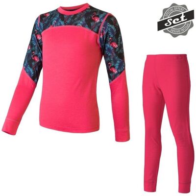 Dětský termoprádlo Sensor Merino Impress Velikost 150 - Magenta Dětský termoprádlo Sensor Merino Impress Velikost 150 - Magenta