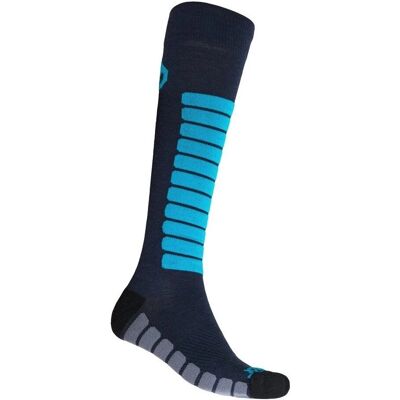 Senzor Zero Merino Šedá / Modrá Ponožky - Vyšší Teplo, Anatomické Tvarování Senzor Zero Merino Šedá / Modrá Ponožky - Vyšší Teplo, Anatomické Tvarování