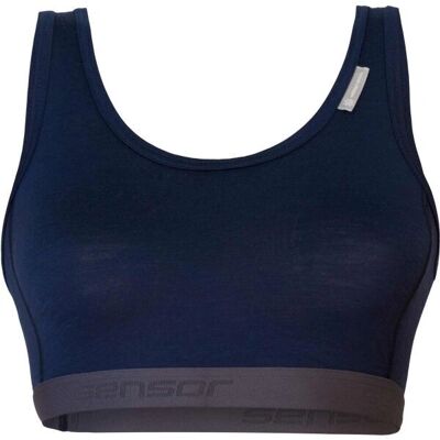 Sutien Sensor Merino Active Albastru Închis - Sportiv, Cald, Rezistent la Miros Sutien Sensor Merino Active Albastru Închis - Sportiv, Cald, Rezistent la Miros