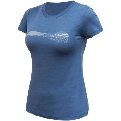 Sensor - Merino Air Hills - Riviera Blue - S - Triko Sensor - Merino Air Hills - Riviera Blue - S - Triko