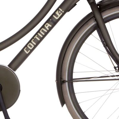 Cortina E-U4 Transport Groen Matt - Spatbord Cortina E-U4 Transport Groen Matt - Spatbord