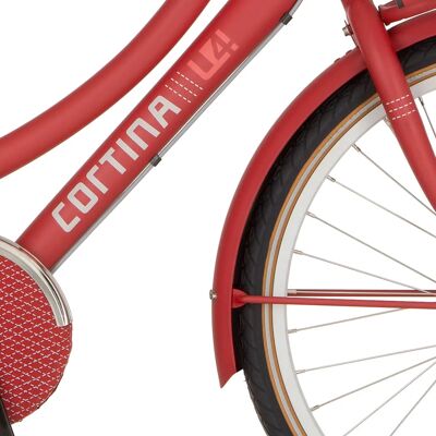 Cortina U4 26 inch Fender - True Red Matt Cortina U4 26 inch Fender - True Red Matt