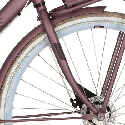 Cortina U4 D fietsvoorvork - Zilver Mat Cortina U4 D fietsvoorvork - Zilver Mat