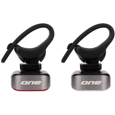 Set luci bici ONE Light 40 - Ricaricabile USB, LED Luminosi, Design Quadrato Set luci bici ONE Light 40 - Ricaricabile USB, LED Luminosi, Design Quadrato