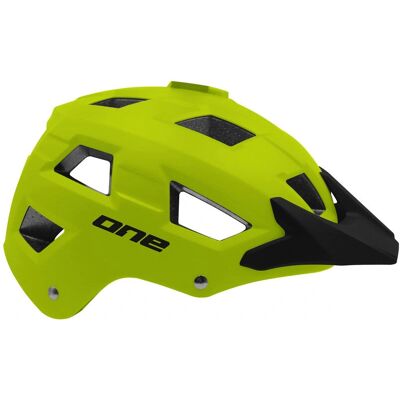 One Trailhelm - 58-61cm Zwart Groen One Trailhelm - 58-61cm Zwart Groen