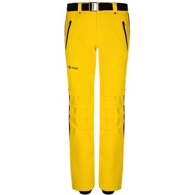 Pantalons de Ski Kilpi HANZO-W Jaune - Imperméable & Respirant - Publicité Pantalons de Ski Kilpi HANZO-W Jaune - Imperméable & Respirant - Publicité