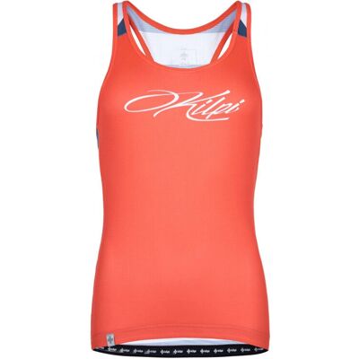 Kilpi Vai Débardeur Femme - Cyclisme/Patinage - Orange Kilpi Vai Débardeur Femme - Cyclisme/Patinage - Orange