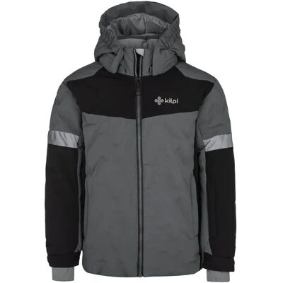 Chaqueta Teddy Negra Kilpi - Impermeable, Transpirable, Capucha Removible Chaqueta Teddy Negra Kilpi - Impermeable, Transpirable, Capucha Removible