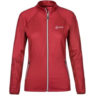 Kilpi JUNIE-W Dunkelrot Fleecejacke - Fleece Jacket Kilpi JUNIE-W Dunkelrot Fleecejacke - Fleece Jacket