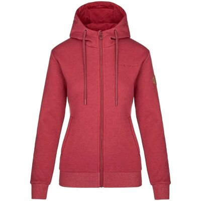 Sudadera con capucha Kilpi Leines Fucsia - Mujer Sudadera con capucha Kilpi Leines Fucsia - Mujer