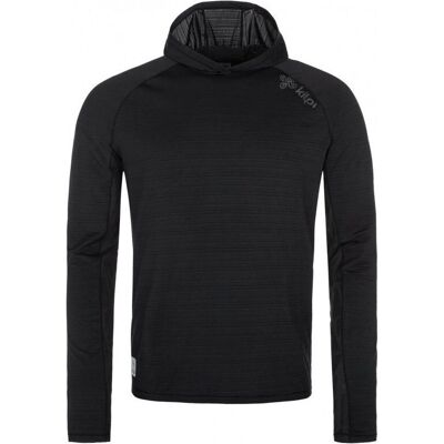 Felpa con cappuccio nera Kilpi AILEEN-M - Abbigliamento sportivo Felpa con cappuccio nera Kilpi AILEEN-M - Abbigliamento sportivo